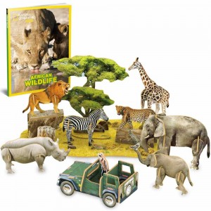 CubicFun 3D PUZZLE  African Wildlife